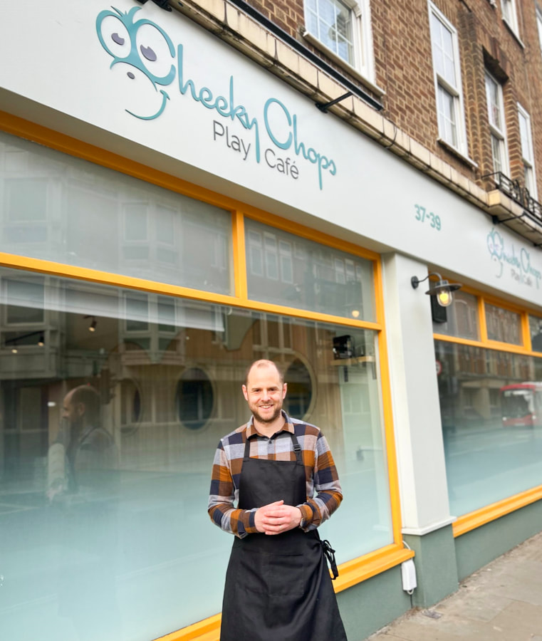 Mike Tilles, Cheeky Chops Play Cafe Owner